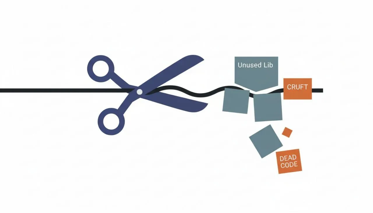 AI 시대에 구현은 쉬워졌지만 복잡성은 더 빨리 커진다는 점을 보여주는 이미지