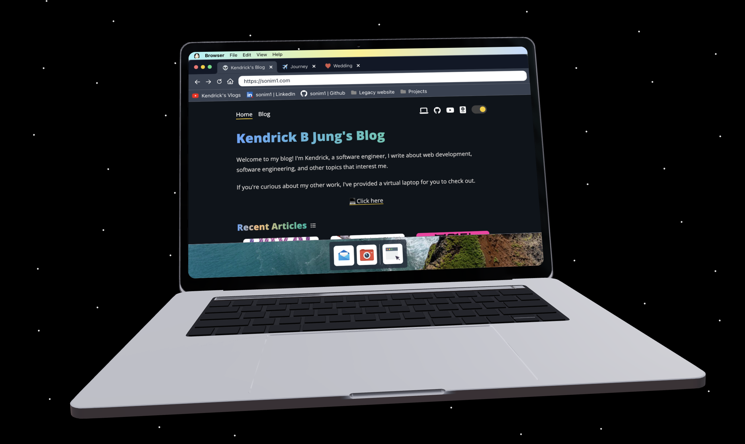 3D Portfolio Preview