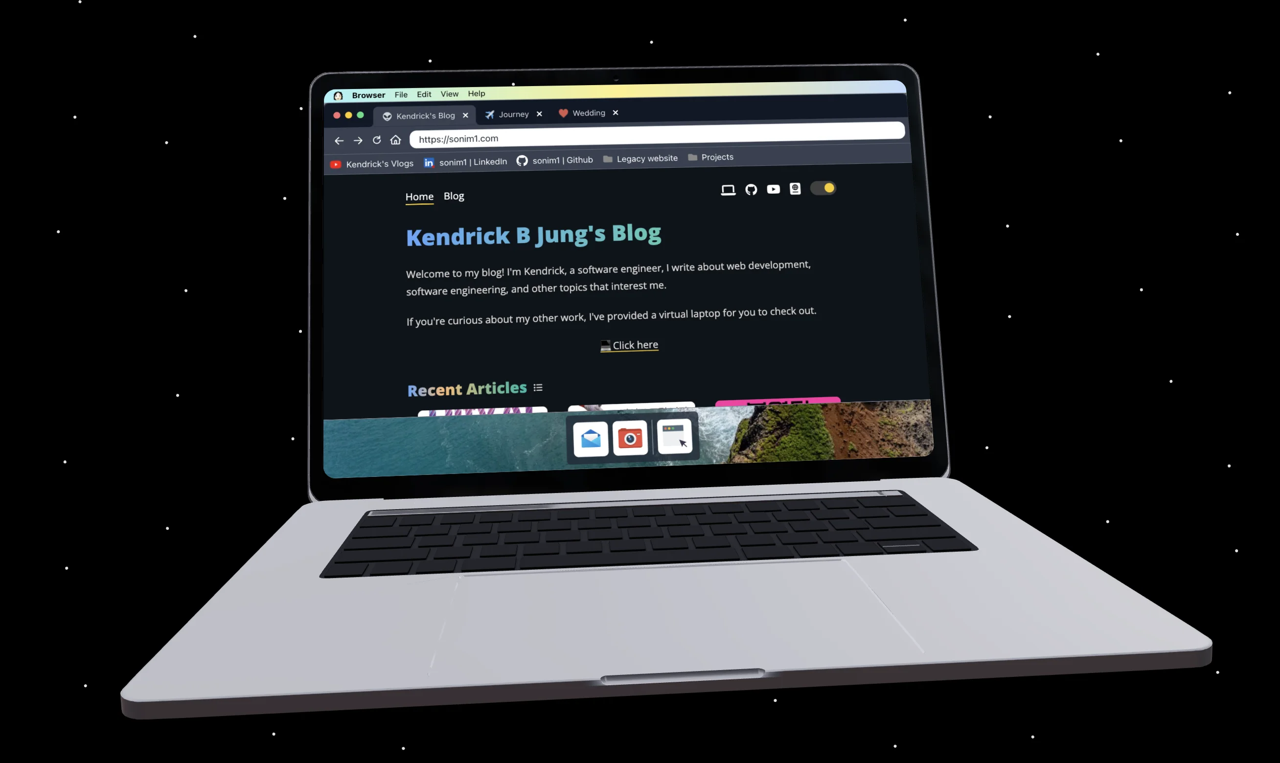 3D Portfolio Preview